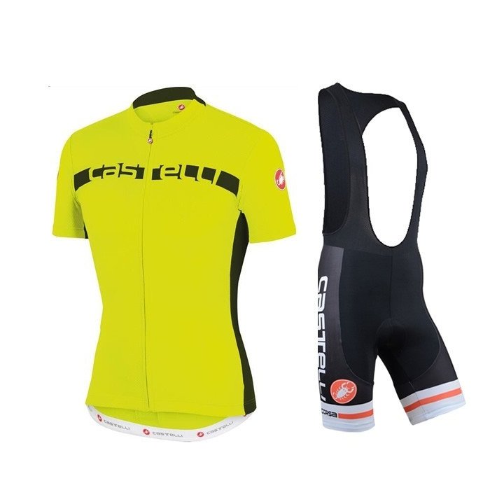 "Conjunto corto de ciclismo Castelli: comodidad y frescura para tus pedaleadas"