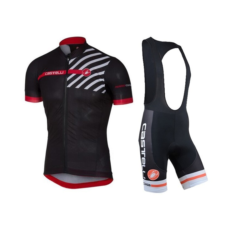 Conjunto corto de ciclismo Castelli: comodidad y frescura para tus rutas