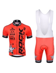 Conjunto corto de ciclismo Rock Racing: comodidad y estilo para tus rutas