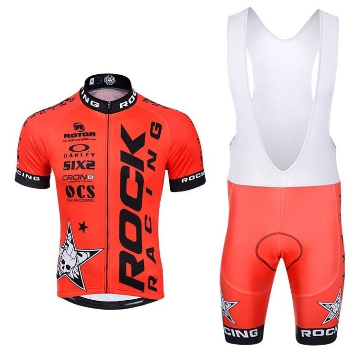 Conjunto corto de ciclismo Rock Racing: comodidad y estilo para tus rutas