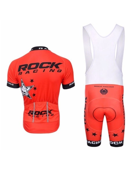 Conjunto corto de ciclismo Rock Racing: comodidad y estilo para tus rutas