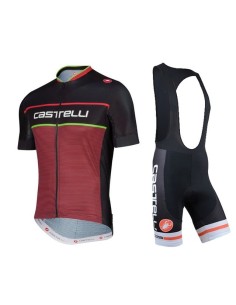 Conjunto Corto de Ciclismo Castelli: Comodidad y Estilo para el Verano