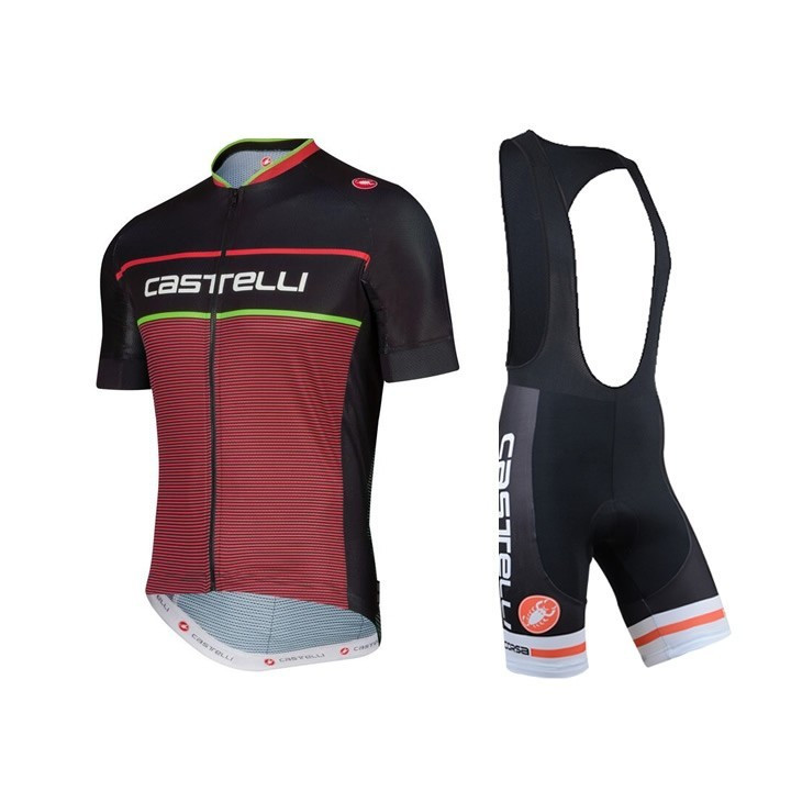 Conjunto Corto de Ciclismo Castelli: Comodidad y Estilo para el Verano