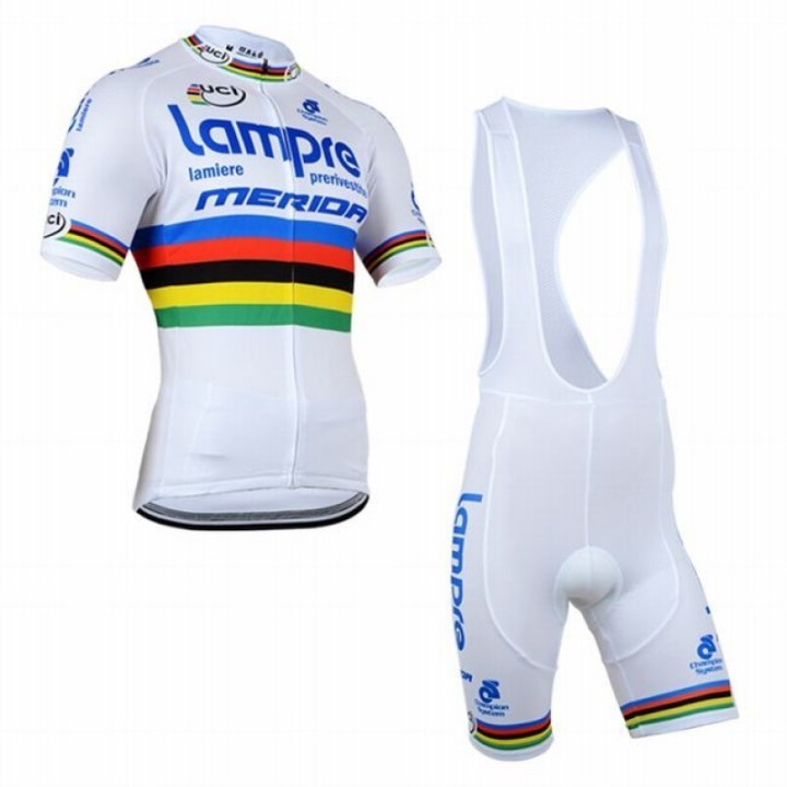 Conjunto de ciclismo Lampre: comodidad y estilo para tus rutas en verano