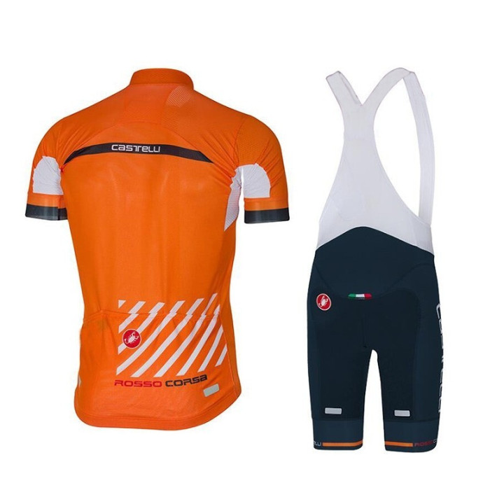 Conjunto de ciclismo corto Castelli: comodidad y frescura para tus rutas