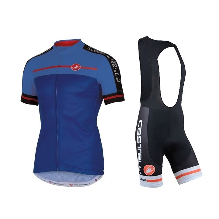 Conjunto corto de ciclismo Castelli: comodidad y estilo para tus rutas