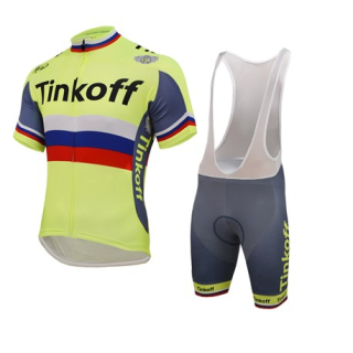 Conjunto Corto de Ciclismo Tinkoff para un Verano Cómodo y Fresco