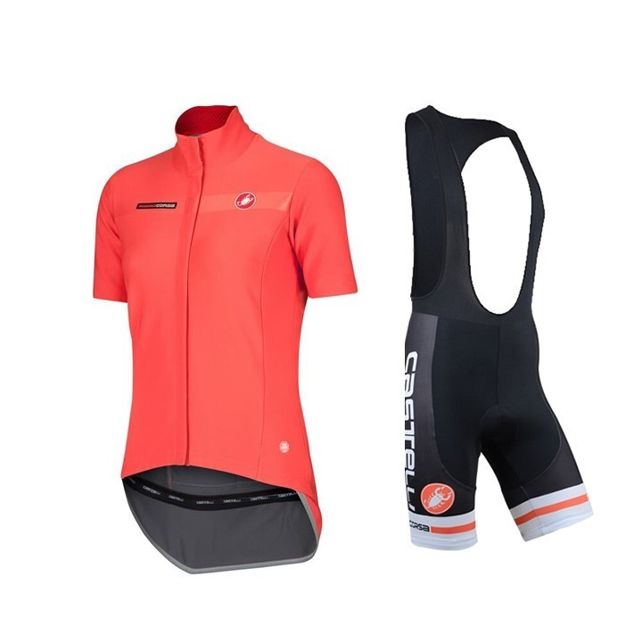 Conjunto corto de ciclismo Castelli: comodidad y estilo para tus rutas de verano