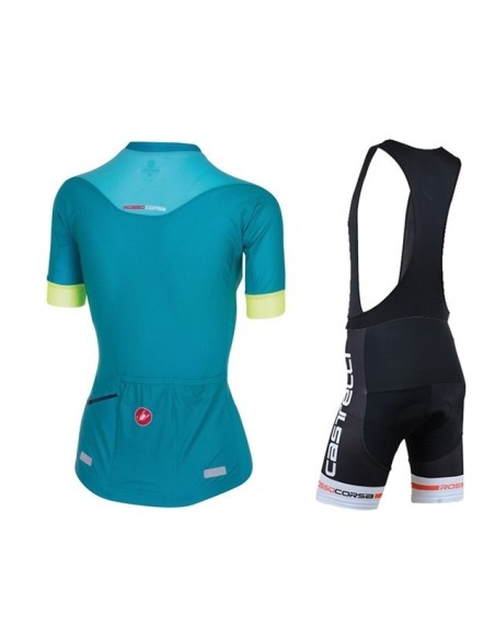 Conjunto de ciclismo corto Castelli: comodidad y frescura para tus paseos