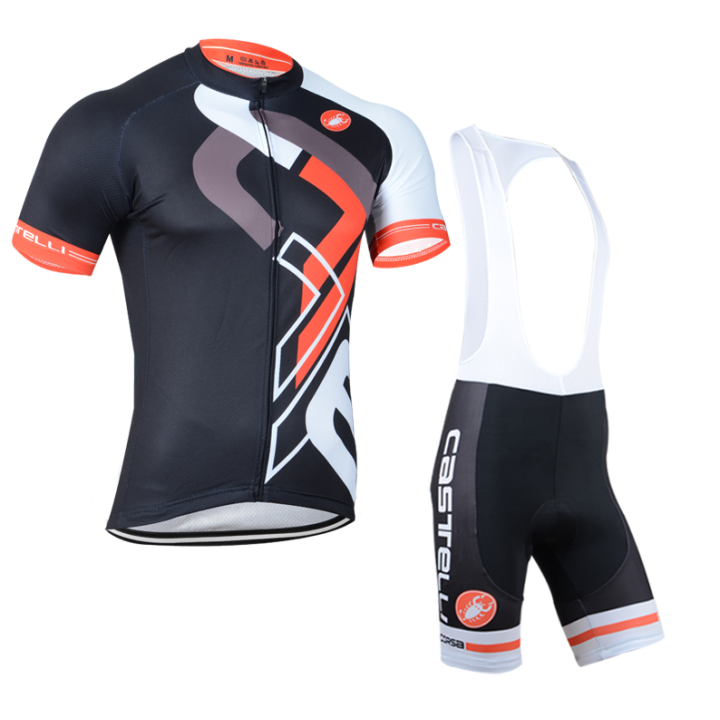 Conjunto de ciclismo Castelli: comodidad y estilo para pedalear este verano