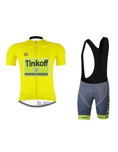 Conjunto de ciclismo Tinkoff: comodidad y estilo para tus pedaleadas