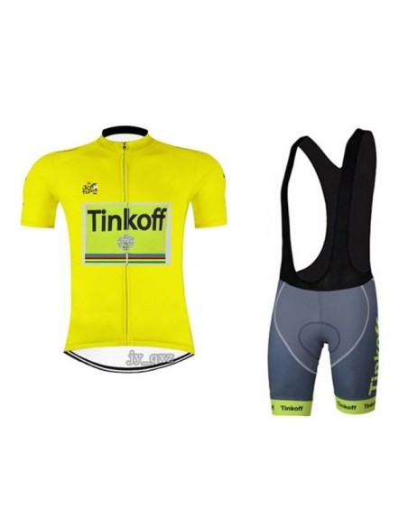 Conjunto de ciclismo Tinkoff: comodidad y estilo para tus pedaleadas