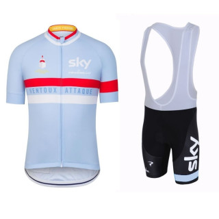 Conjunto de ciclismo corto SKY: comodidad y estilo para tus rutas