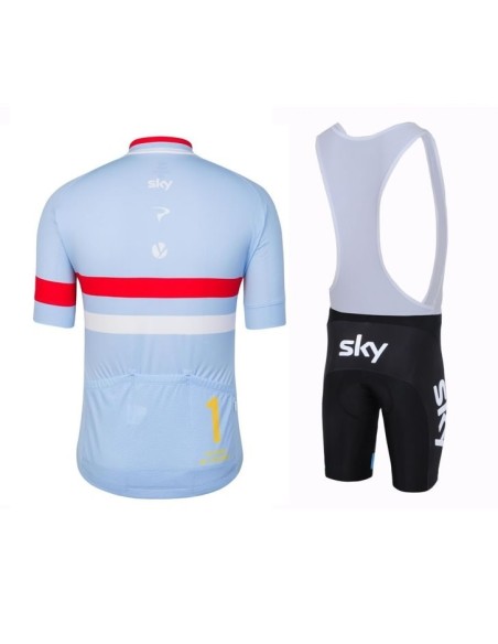 Conjunto de ciclismo corto SKY: comodidad y estilo para tus rutas