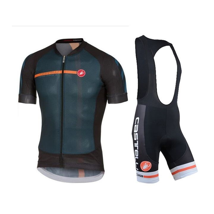 Conjunto corto de ciclismo Castelli: comodidad y estilo para tus rutas de verano