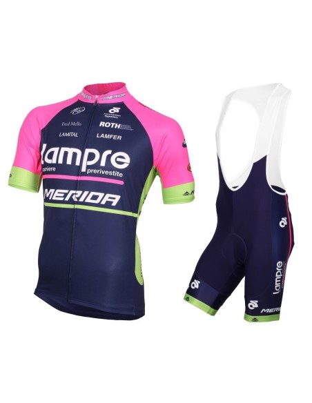 Conjunto de ciclismo Lampre: comodidad y estilo para tus rutas de verano