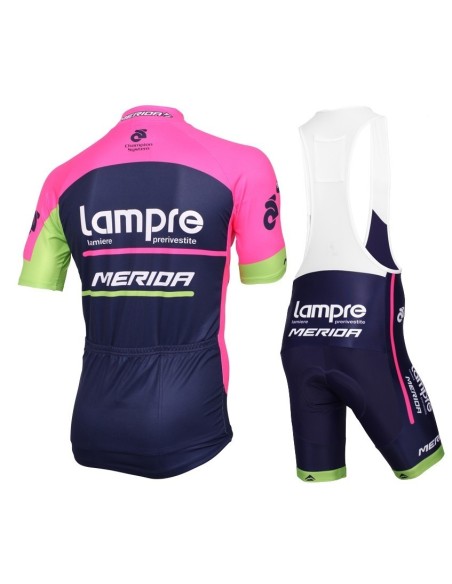 Conjunto de ciclismo Lampre: comodidad y estilo para tus rutas de verano