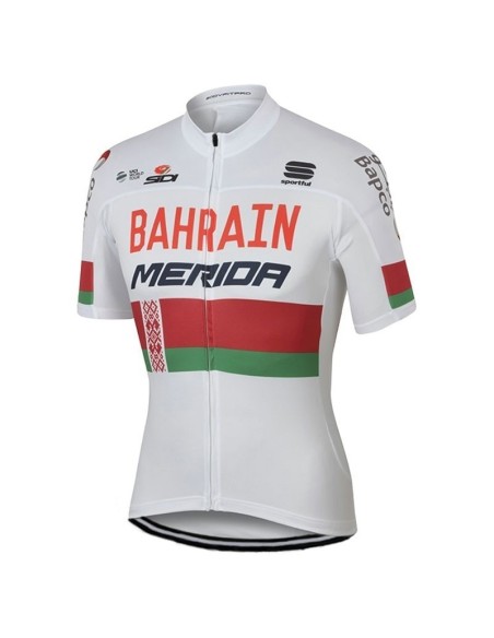 Conjunto corto de ciclismo Bahrain Merida para un verano cómodo y fresco