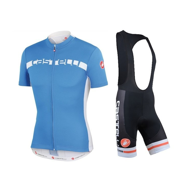 Conjunto de ciclismo corto Castelli: comodidad y frescura para tus rutas