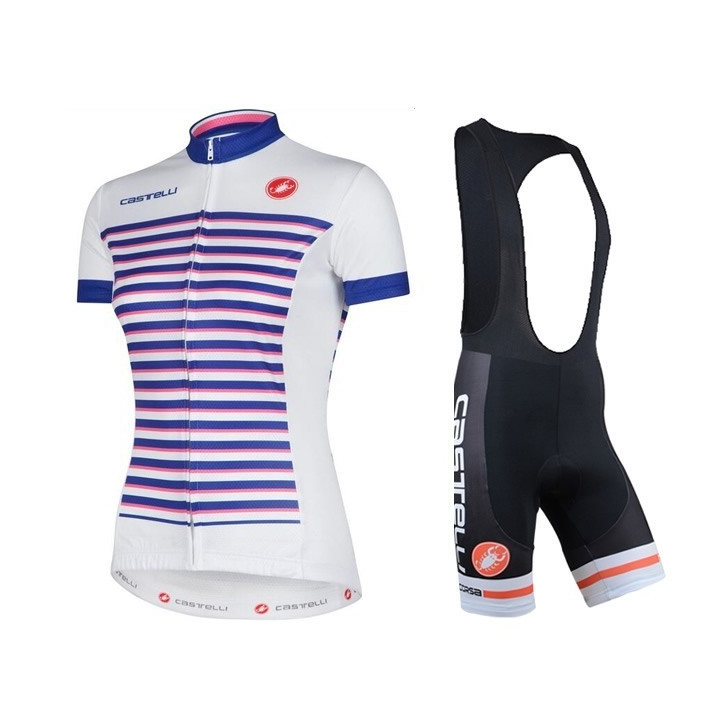 Conjunto de ciclismo corto Castelli: comodidad y frescura para tus paseos