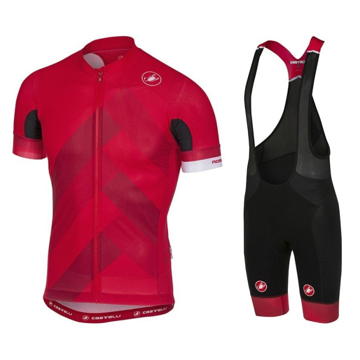 Conjunto corto de ciclismo Castelli: comodidad y estilo para tus rutas