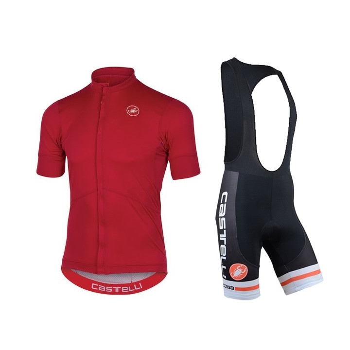 Conjunto corto de ciclismo Castelli: comodidad y estilo para tus rutas