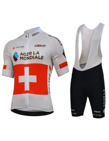Conjunto de ciclismo Ag2r: comodidad y estilo para tus rutas veraniegas