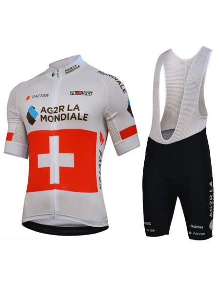 Conjunto de ciclismo Ag2r: comodidad y estilo para tus rutas veraniegas