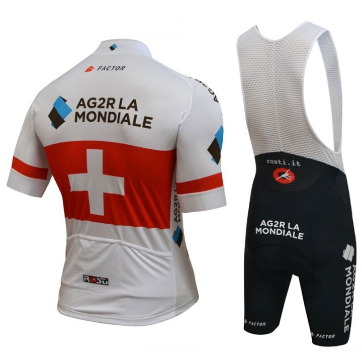 Conjunto de ciclismo Ag2r: comodidad y estilo para tus rutas veraniegas