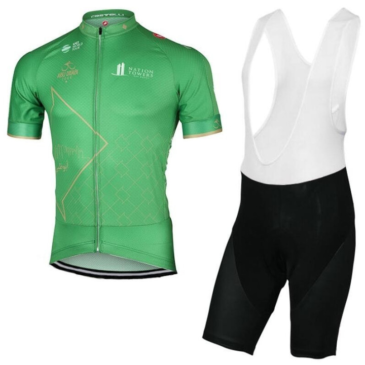 Conjunto de ciclismo corto Tour Dubai: comodidad y estilo para tus rutas