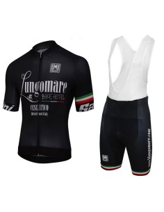Conjunto corto de ciclismo Santini: comodidad y calidad para tus rutas
