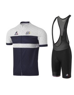 Conjunto de ciclismo corto Le Coq Sportif para un verano fresco y cómodo