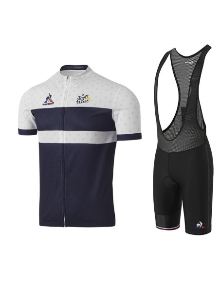 Conjunto de ciclismo corto Le Coq Sportif para un verano fresco y cómodo