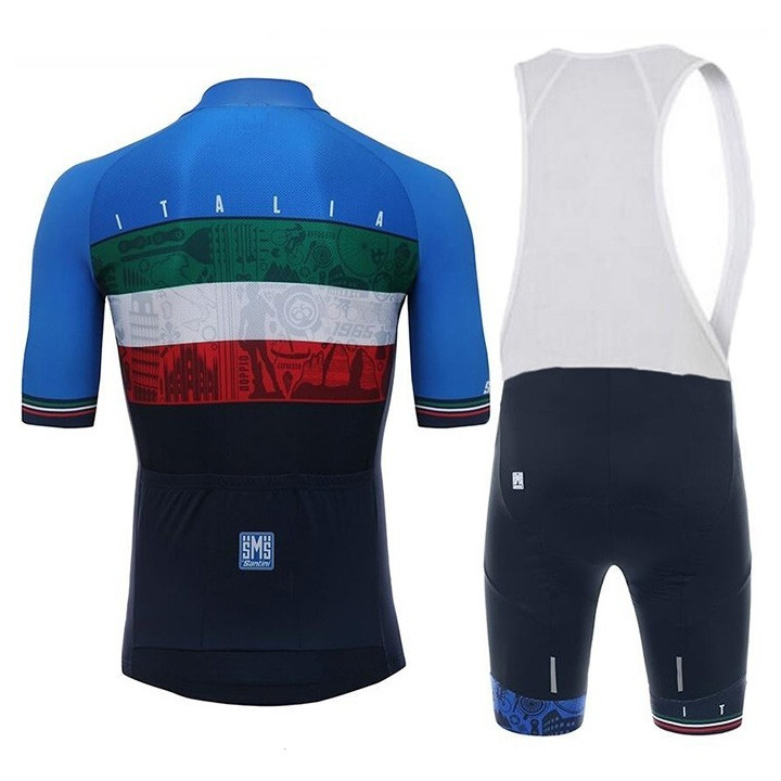 Conjunto de ciclismo corto Santini: comodidad y frescura para tus rutas