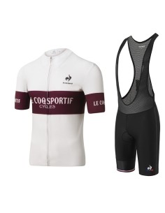 Conjunto corto de ciclismo Le Coq Sportif para un verano cómodo y fresco