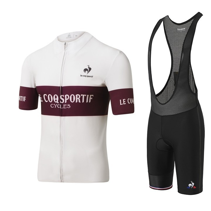 Conjunto corto de ciclismo Le Coq Sportif para un verano cómodo y fresco