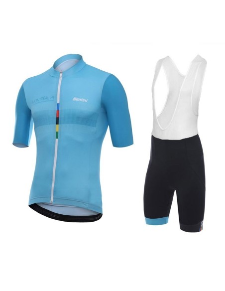 Conjunto de ciclismo Santini: comodidad y estilo para tus paseos en verano