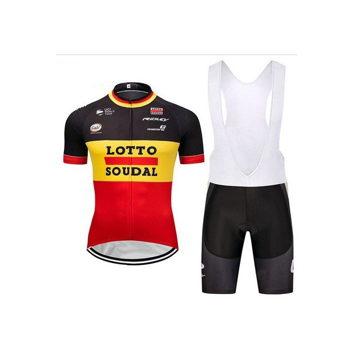 Conjunto corto de ciclismo Lotto: comodidad y frescura para tus rutas