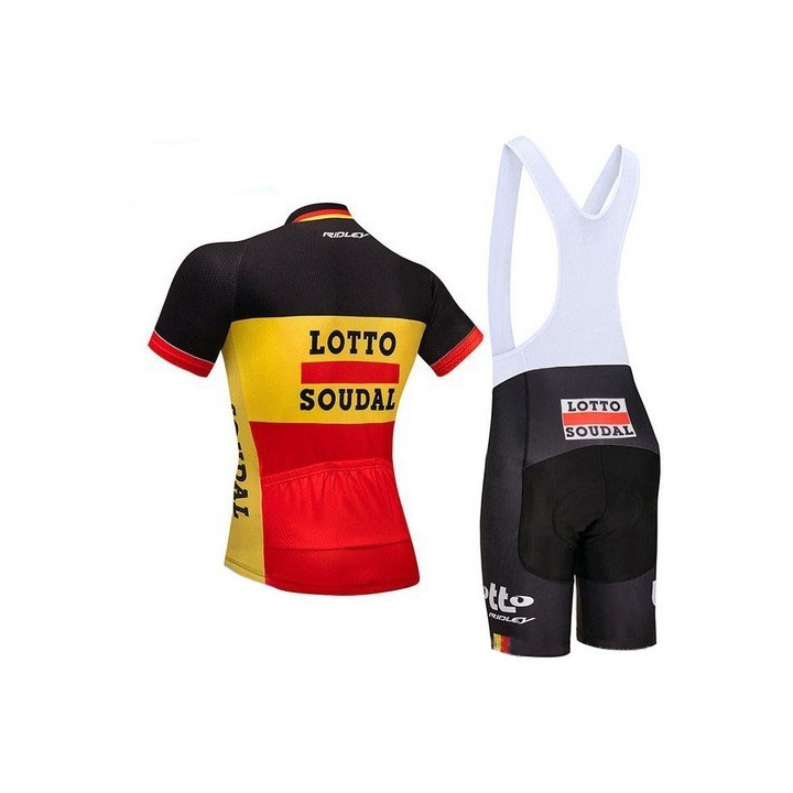 Conjunto corto de ciclismo Lotto: comodidad y frescura para tus rutas