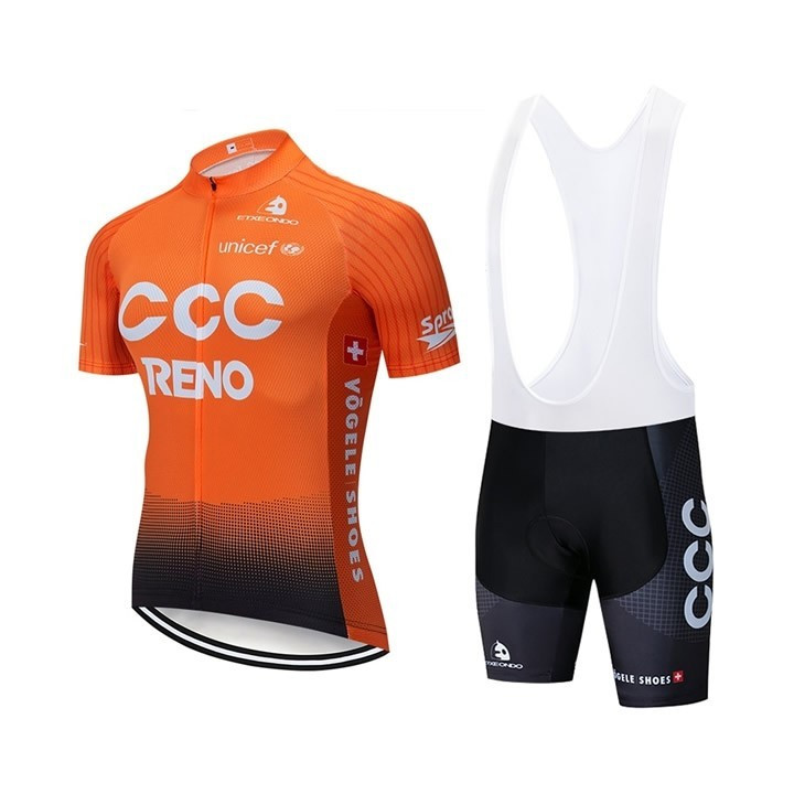 Conjunto de ciclismo CCC: comodidad y estilo para tus paseos de verano