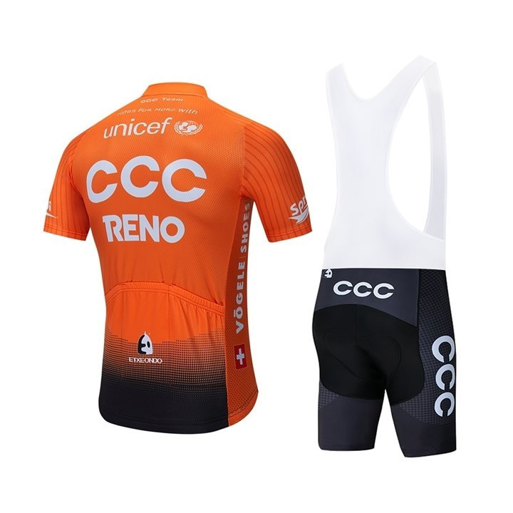 Conjunto de ciclismo CCC: comodidad y estilo para tus paseos de verano