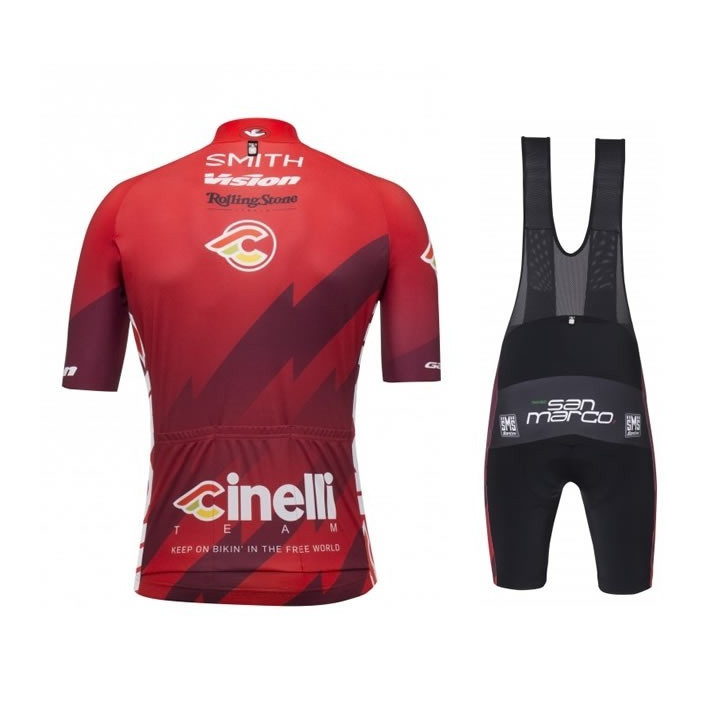 Conjunto corto de ciclismo Cinelli: comodidad y calidad para tus paseos de verano