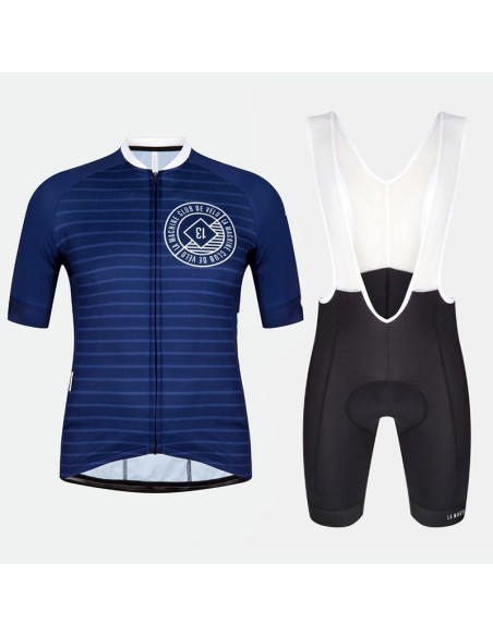 Conjunto corto de ciclismo La Machine Club Velo para un verano cómodo y fresco