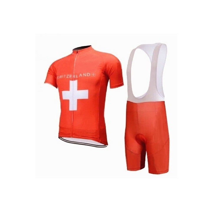 Conjunto corto de ciclismo Suiza: comodidad y estilo para tus rutas