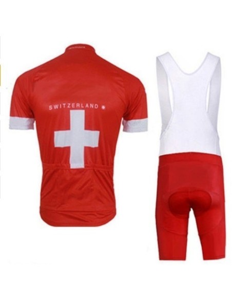Conjunto corto de ciclismo Suiza: comodidad y estilo para tus rutas