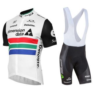 Conjunto corto de ciclismo Dimension Data para el verano
