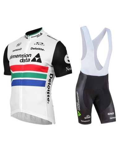 Conjunto corto de ciclismo Dimension Data para el verano
