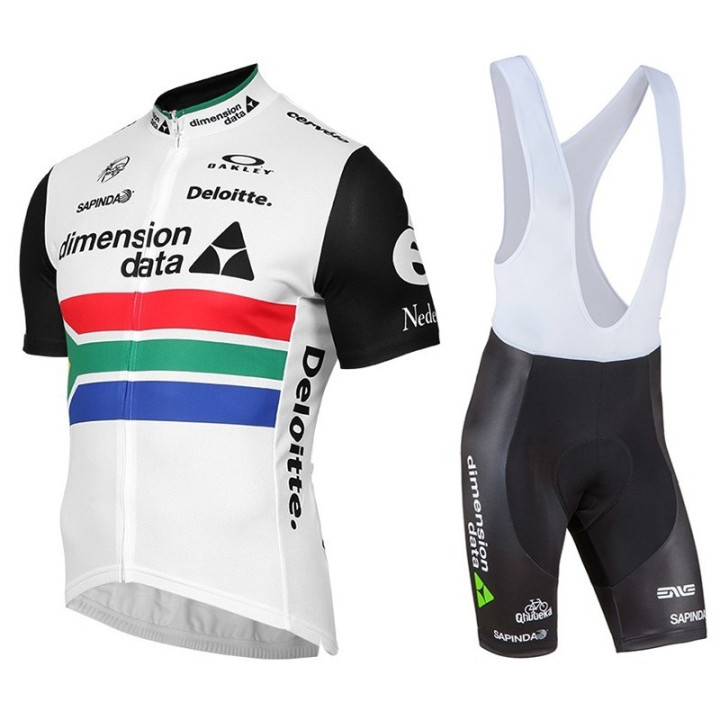 Conjunto corto de ciclismo Dimension Data para el verano