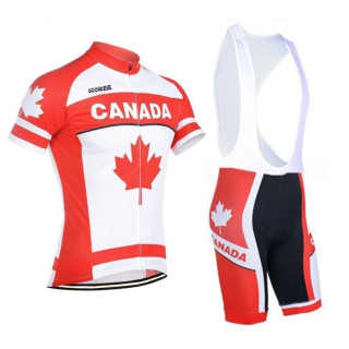 Conjunto corto de ciclismo Canada: comodidad y frescura para tus rutas
