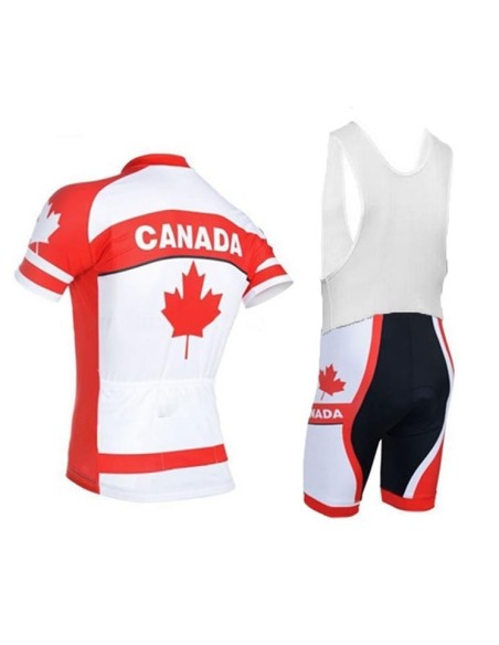 Conjunto corto de ciclismo Canada: comodidad y frescura para tus rutas